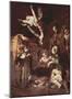 Michelangelo Caravaggio (Nativity with St. Francis and St. Lawrence) Art Poster Print-null-Mounted Poster