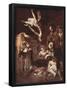 Michelangelo Caravaggio (Nativity with St. Francis and St. Lawrence) Art Poster Print-null-Framed Poster