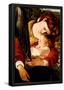 Michelangelo Caravaggio Resting on the Flight into Egypt Detail 2 Art Print Poster-null-Framed Poster