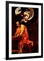 Michelangelo Caravaggio St Matthew and the Angel-null-Framed Art Print