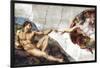 Michelangelo (Creation of Adam) Art Poster Print-null-Lamina Framed Poster