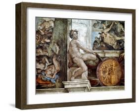 Michelangelo: Idol-Michelangelo-Framed Giclee Print