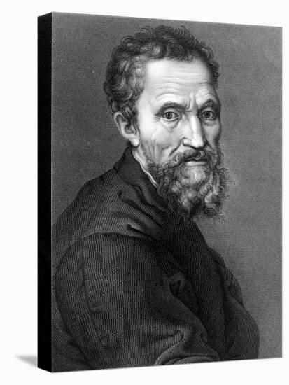 Michelangelo, Italian Renaissance Man-Science Source-Stretched Canvas