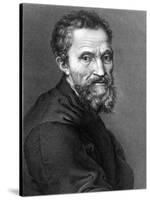 Michelangelo, Italian Renaissance Man-Science Source-Stretched Canvas