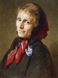Portrait of a Woman of the People with a Handkerchief, 1877-Michelangelo Pittatore-Giclee Print