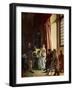 Michelangelo Reciting His Poems to Vittoria Colonna-Francesco Vinea-Framed Giclee Print