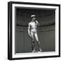 Michelangelo's David, 16th century. Artist: Michelangelo Buonarroti-Michelangelo Buonarroti-Framed Giclee Print