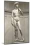 Michelangelo's David-null-Mounted Art Print