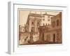 Michelangelo's House on the Capitoline Hill, 1833-Agostino Tofanelli-Framed Giclee Print