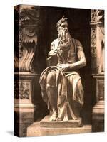 Michelangelo's Moses, 1890s-Science Source-Stretched Canvas