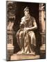 Michelangelo's Moses, 1890s-Science Source-Mounted Giclee Print