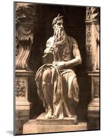 Michelangelo's Moses, 1890s-Science Source-Mounted Giclee Print