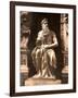 Michelangelo's Moses, 1890s-Science Source-Framed Giclee Print