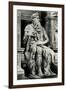 Michelangelo's Moses-null-Framed Art Print
