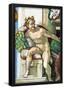 Michelangelo Sistine Chapel Decorative Elements Art Print Poster-null-Framed Poster