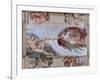 Michelangelo, the Creation of Adam in the Sistine Chapel, Vatican, Rome, Lazio, Italy, Europe-Rainford Roy-Framed Premium Photographic Print