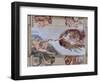 Michelangelo, the Creation of Adam in the Sistine Chapel, Vatican, Rome, Lazio, Italy, Europe-Rainford Roy-Framed Photographic Print