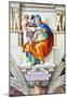 Michelangelo The Delphic Sybelle Art Print Poster-null-Mounted Poster