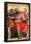 Michelangelo The Prophet Joel Detail Art Print Poster-null-Framed Poster