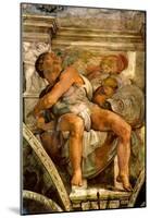 Michelangelo The Prophet Jonas Art Print Poster-null-Mounted Poster