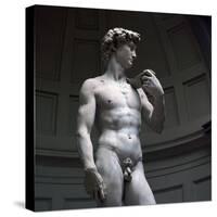 Michelangelos David-Michelangelo Buonarroti-Stretched Canvas