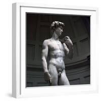 Michelangelos David-Michelangelo Buonarroti-Framed Photographic Print