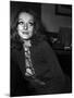 Michele Frascoli in the Office of Alain Bensimhon, Paris, November 1969-null-Mounted Photo