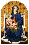 The Madonna and Child Enthroned-Michele Giambono-Giclee Print