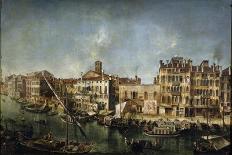 The Grand Canal Between San Simone Piccolo and Santa Chiara, c.1740-41-Michele Marieschi-Giclee Print