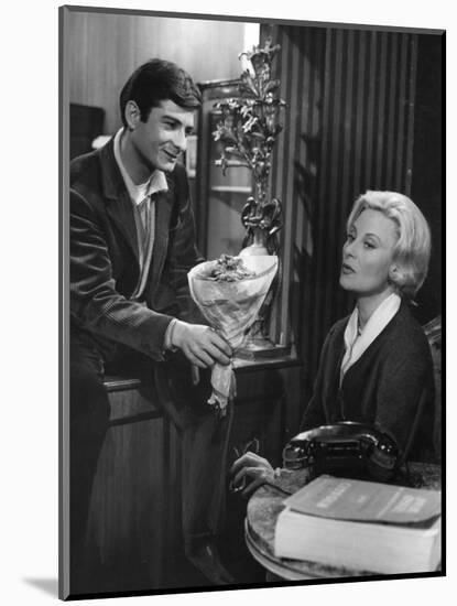 Michèle Morgan and Jean-Claude Brialy: Les Lions Sont Lâchés, 1961-Marcel Dole-Mounted Photographic Print