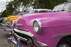 1950's car in artistic Havana, Cuba.-Michele Niles-Photographic Print