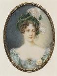 Miniature Portrait of Lady-Michele Rapisardi-Framed Stretched Canvas