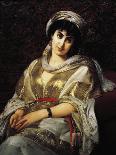 Miniature Portrait of Lady-Michele Rapisardi-Giclee Print