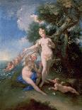 Diana and Endymion-Michele Rocca-Framed Stretched Canvas