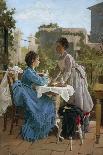 Breakfast in Terrace-Michele Tedesco-Giclee Print