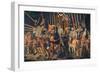 Micheletto Da Cotignola Engages in Battle (the Battle of San Romano)-Paolo di Dono (Uccello)-Framed Giclee Print