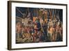 Micheletto Da Cotignola Engages in Battle (the Battle of San Romano)-Paolo di Dono (Uccello)-Framed Giclee Print