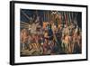 Micheletto Da Cotignola Engages in Battle (the Battle of San Romano)-Paolo di Dono (Uccello)-Framed Giclee Print