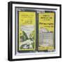 Michelin Map Indicating the State of the Roads in Southern France, Spring 1929-null-Framed Premium Giclee Print
