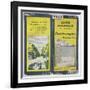 Michelin Map Indicating the State of the Roads in Southern France, Spring 1929-null-Framed Giclee Print