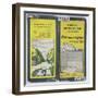 Michelin Map Indicating the State of the Roads in Southern France, Spring 1929-null-Framed Giclee Print