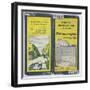 Michelin Map Indicating the State of the Roads in Southern France, Spring 1929-null-Framed Giclee Print