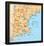 Michelin Official New England Map Art Print Poster-null-Framed Poster