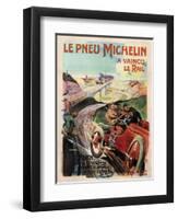 Michelin Tires, 1905-Ernest Montaut-Framed Premium Giclee Print