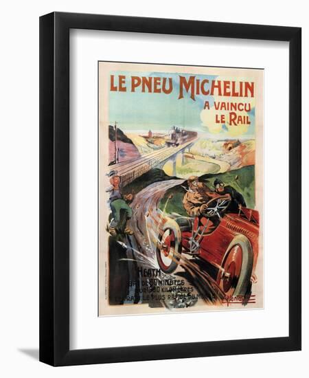 Michelin Tires, 1905-Ernest Montaut-Framed Premium Giclee Print