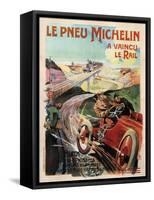 Michelin Tires, 1905-Ernest Montaut-Framed Stretched Canvas