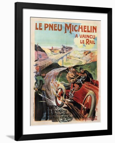 Michelin Tires, 1905-Ernest Montaut-Framed Giclee Print