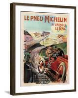 Michelin Tires, 1905-Ernest Montaut-Framed Giclee Print