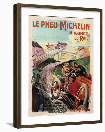 Michelin Tires, 1905-Ernest Montaut-Framed Giclee Print