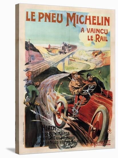 Michelin Tires, 1905-Ernest Montaut-Stretched Canvas
